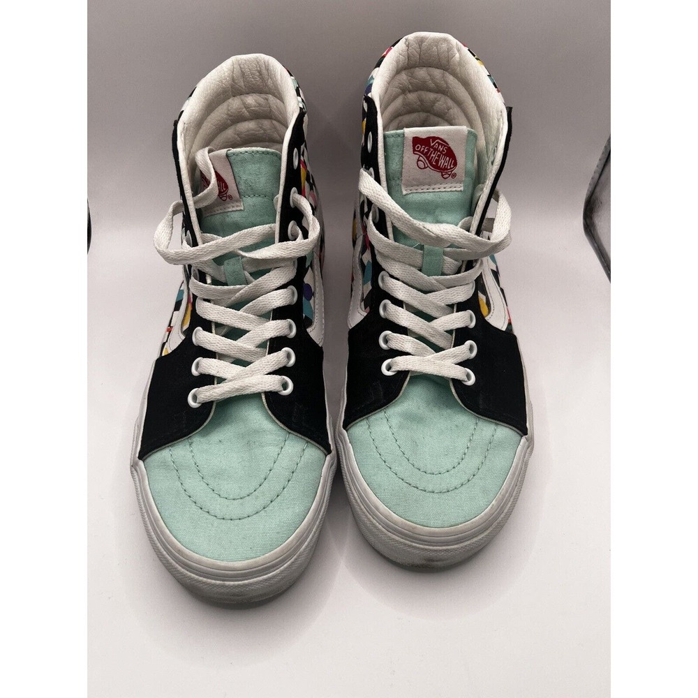 Vans Custom 90s Style Saved By The Bell Checkerbo… - image 4